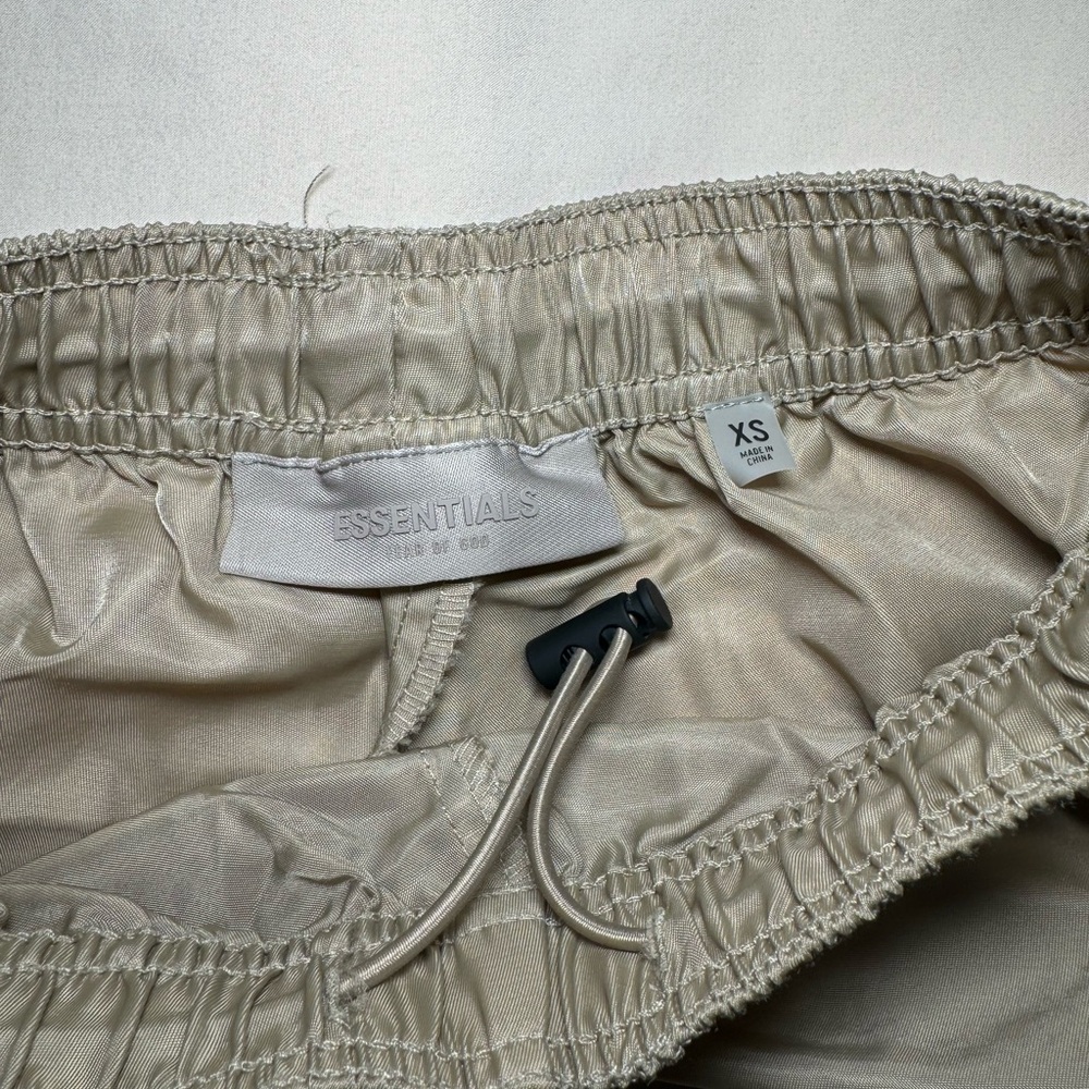 Essentials Shorts, Adjustable, Tan, Essential Log… - image 3